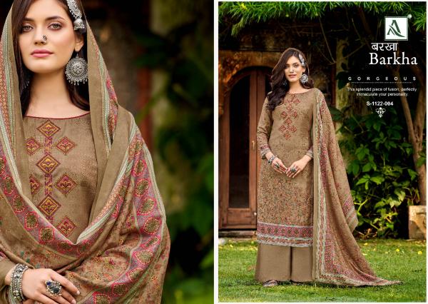 Alok Barkha Designer Pashmina Dress Material Collection
